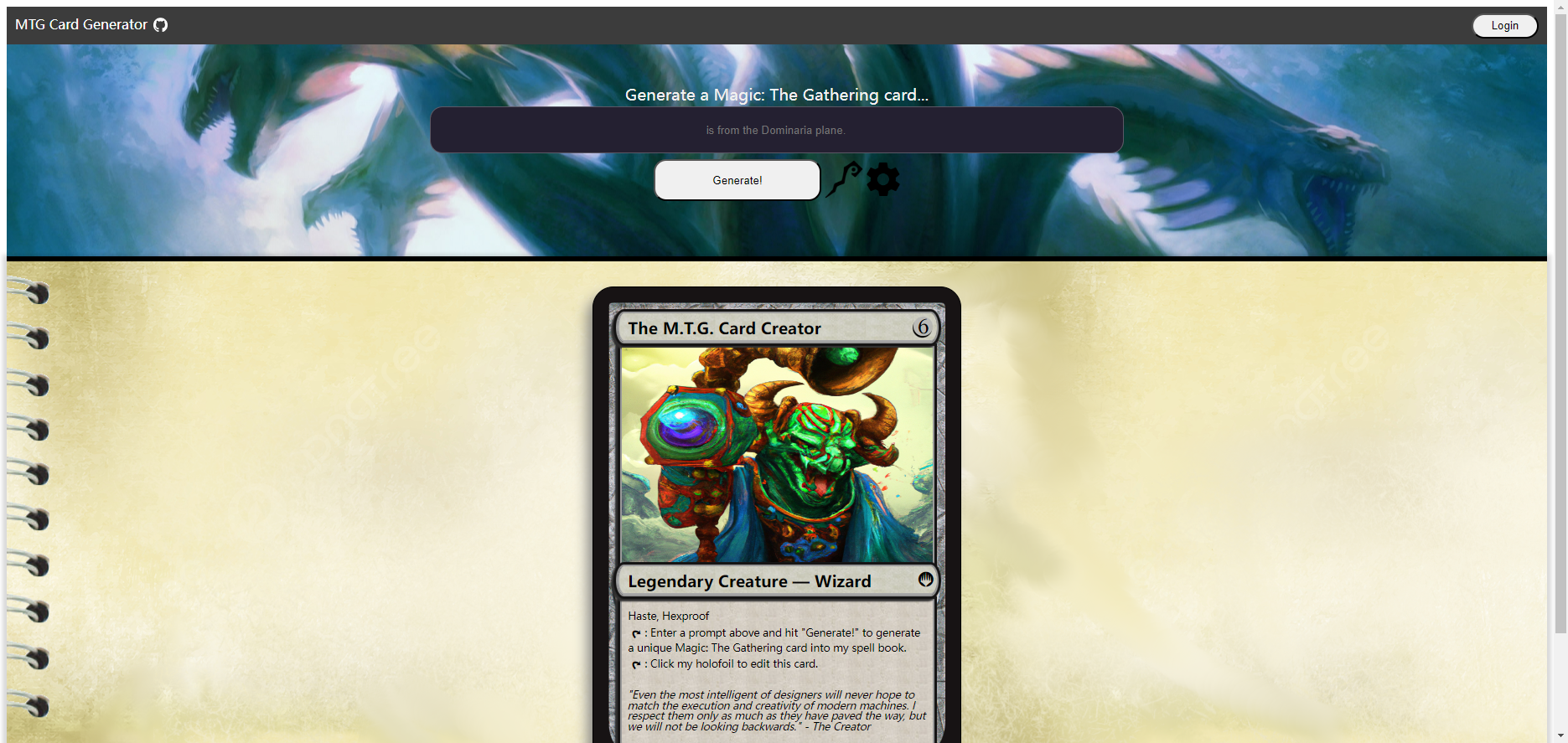 mtg ai card generator