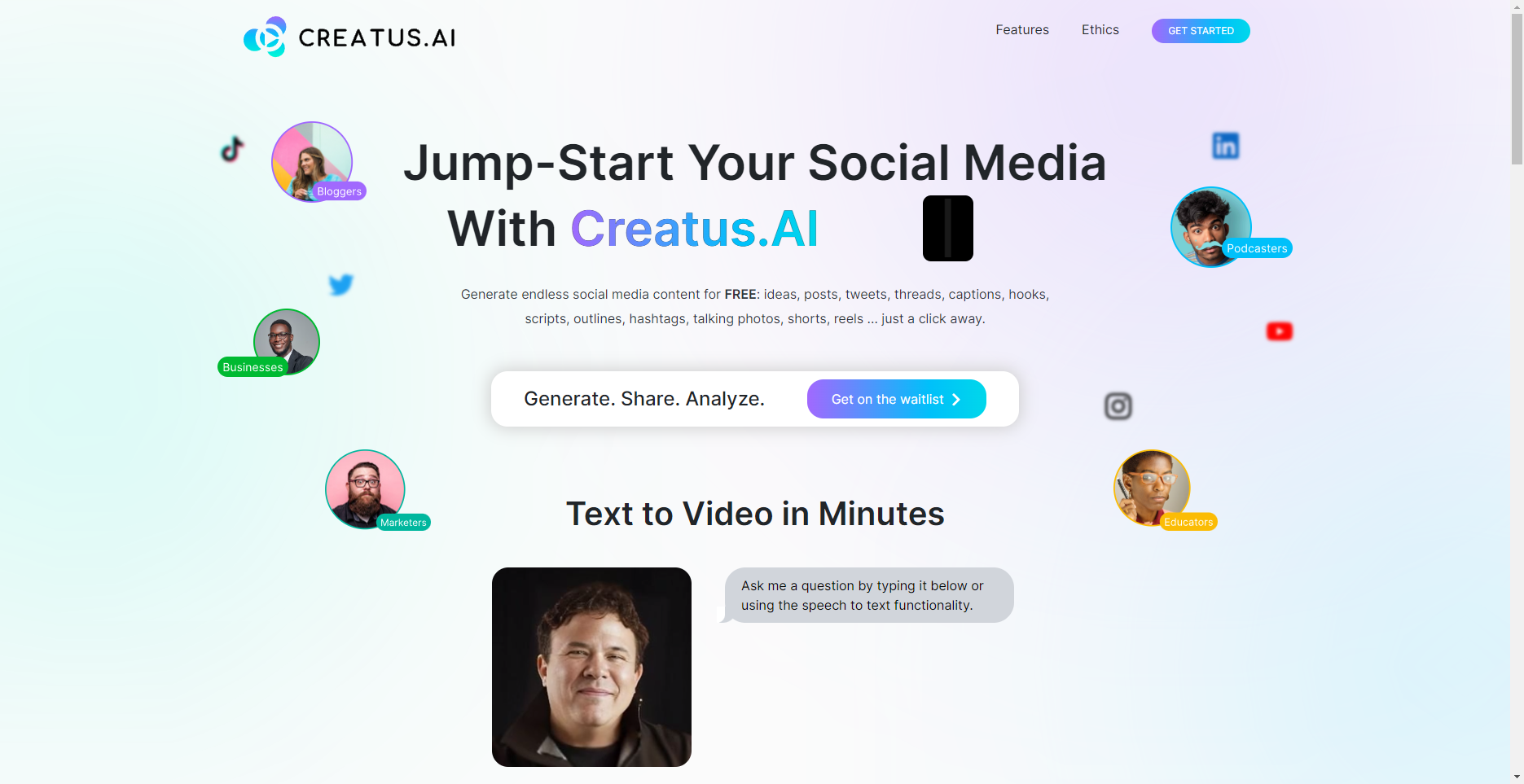 Creatus.AI - AI Tools Masters